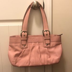 Coach F13732 Shoulder Bag Pink